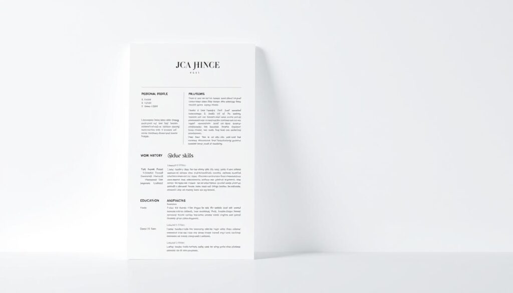 design de CV
