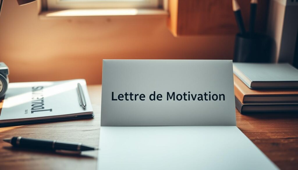 lettre de motivation