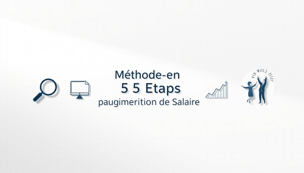 méthode en 5 étapes pour augmentation de salaire