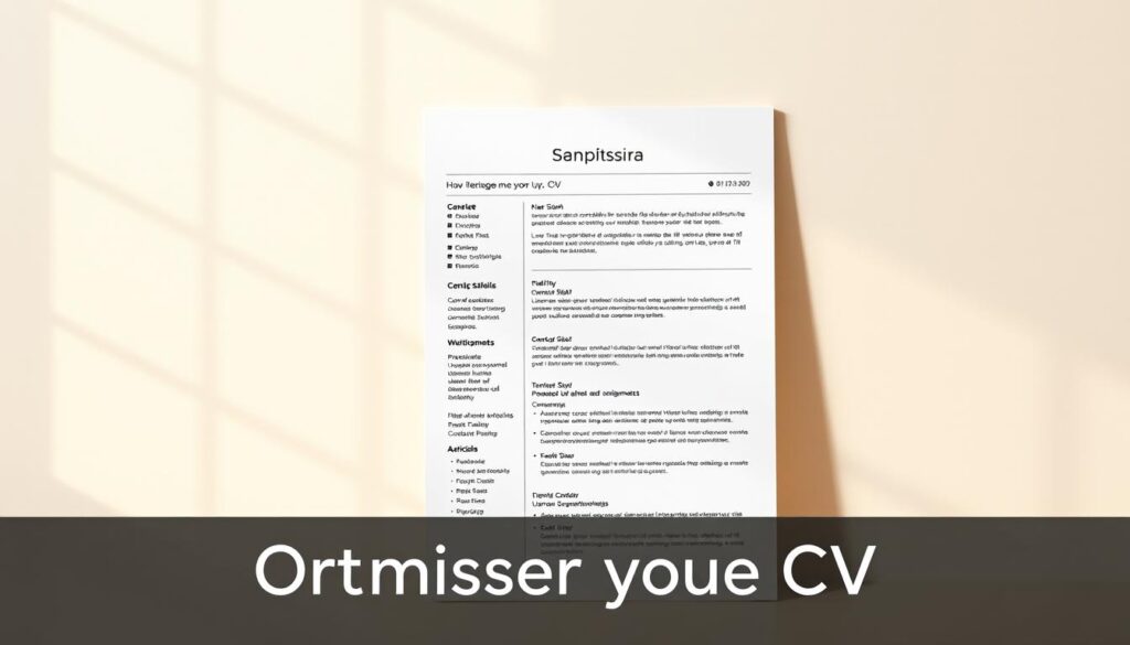 optimisation CV