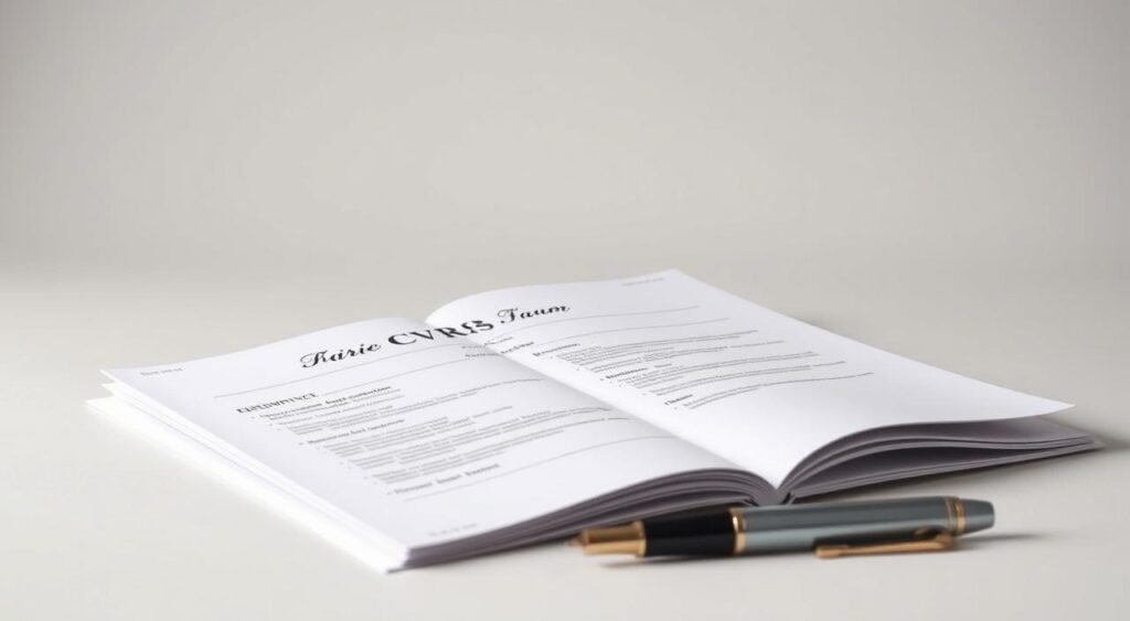 CV français