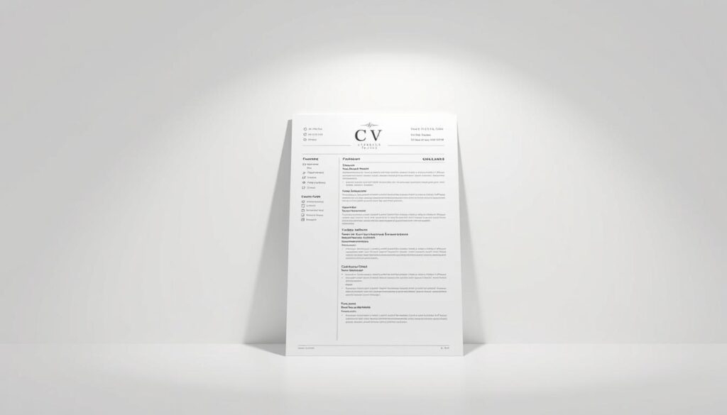 CV français parfait