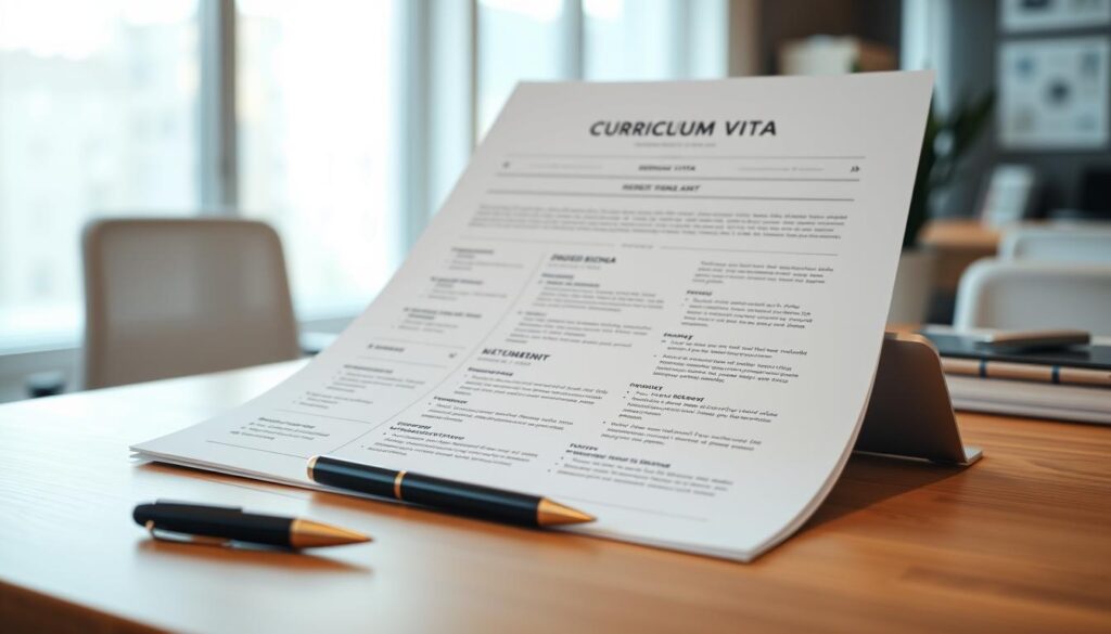 CV visuellement attractif