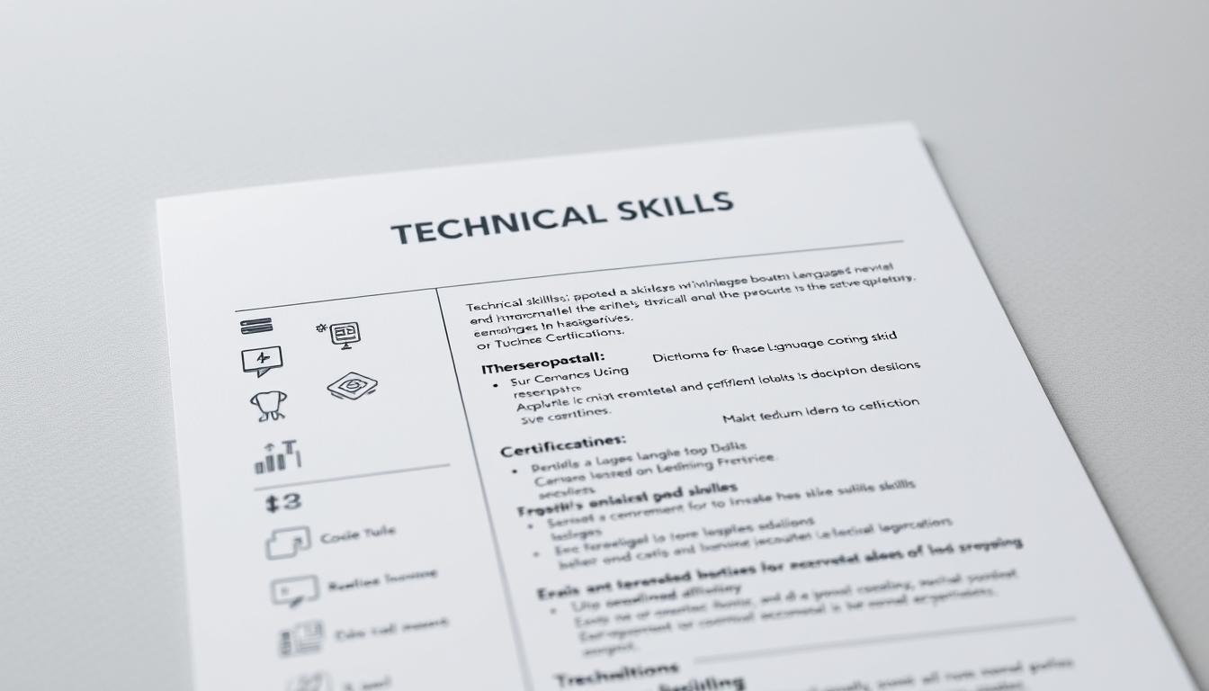 Comment présenter efficacement vos compétences techniques sur votre CV