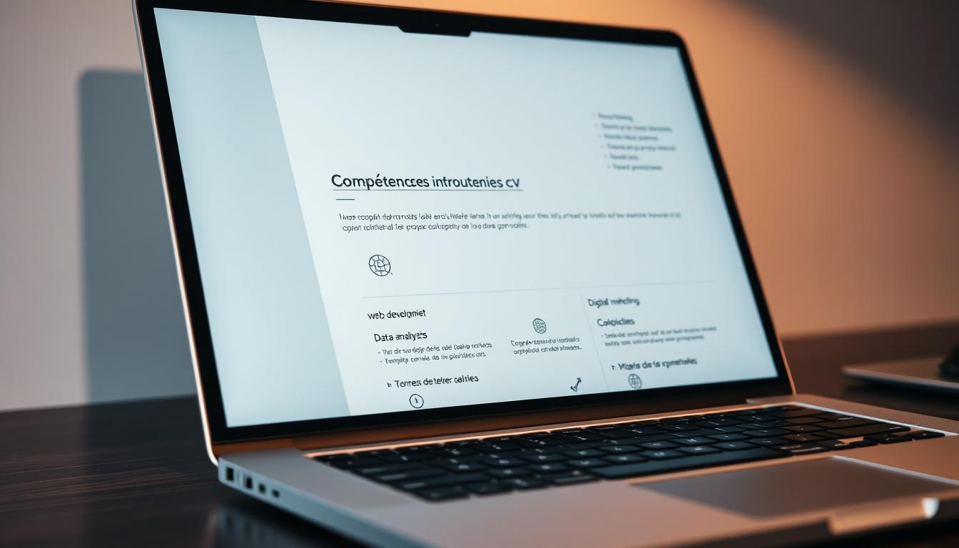 Compétences informatiques CV