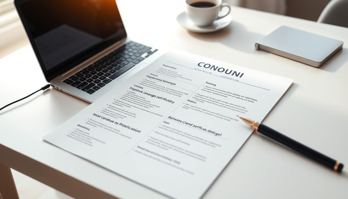 Étudiant en informatique : construire un CV compétences percutant
