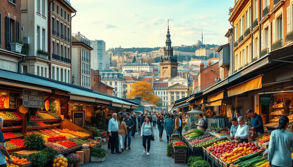 Marché du développement en France