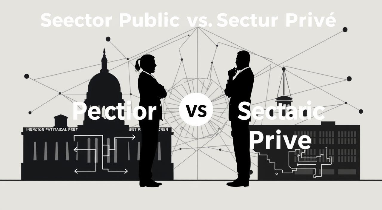 Secteur Public vs Secteur Privé : Les Différences Clés à