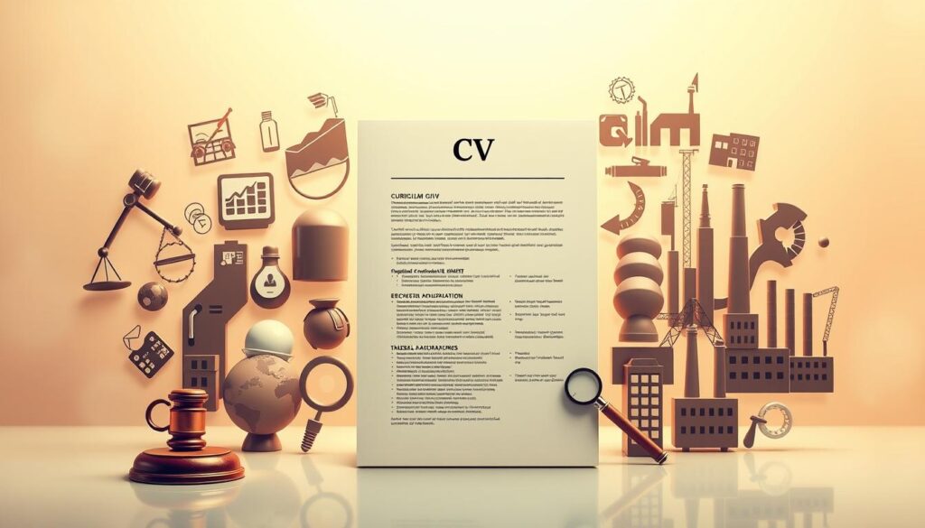 adaptation CV secteur d'activité