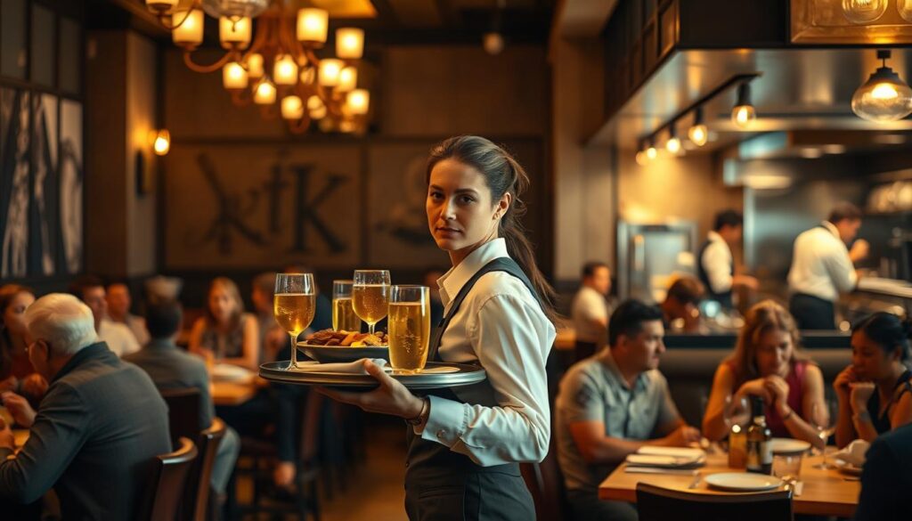 avantages et défis du métier de serveur