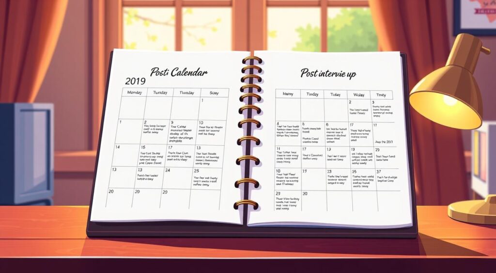 calendrier idéal pour le suivi post-entretien