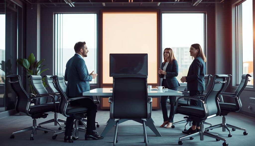 conversation professionnelle