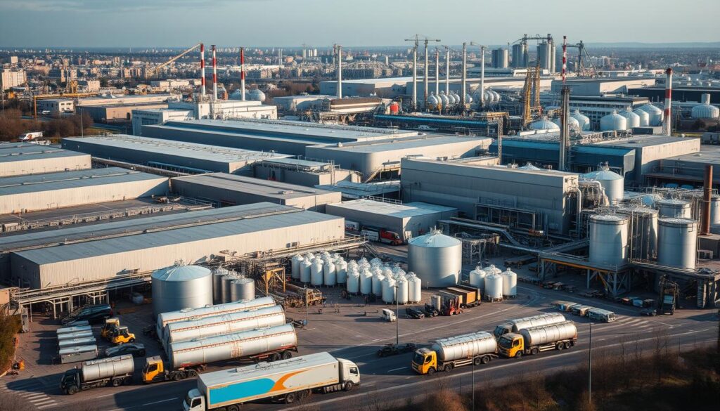 industrie chimique Villeurbanne