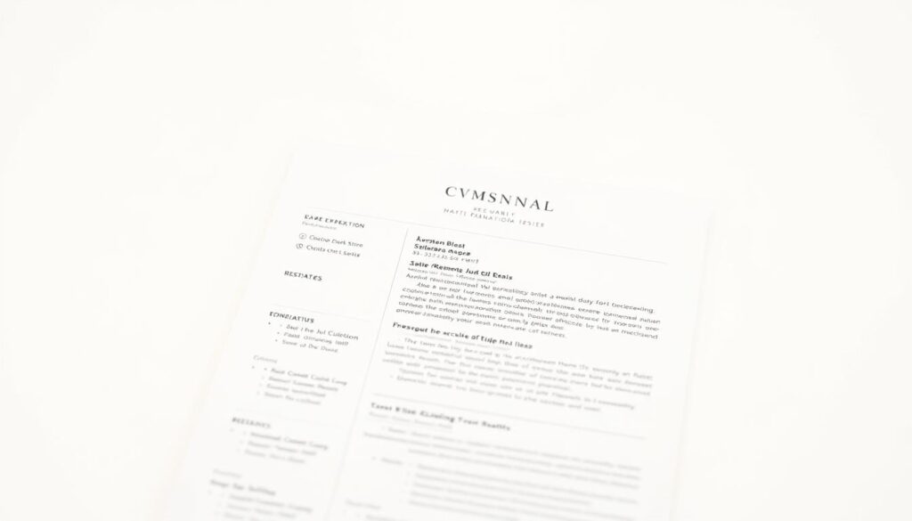 présentation CV