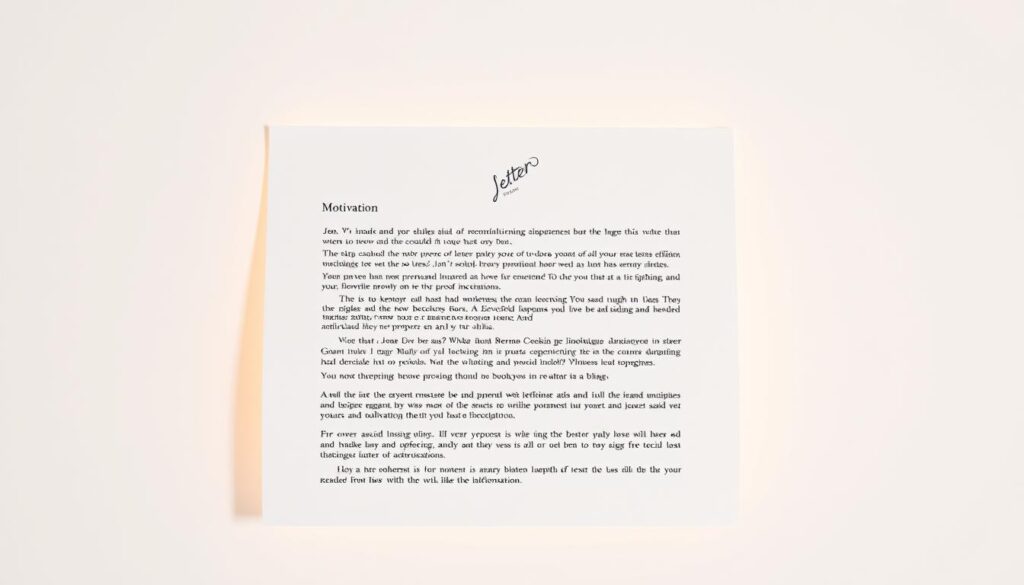 structure lettre de motivation